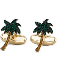Paul Smith - Palm-Tree Brass Cufflinks - Lyst