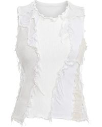 Borbala - Canotta Con Design Patchwork - Lyst