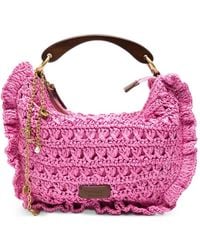Twinset - Geweven Shopper Met Ruches - Lyst