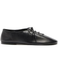Proenza Schouler - Glove Lace-Up Ballet Flats - Lyst