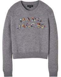 Marc Jacobs - Pullover Mit Logo - Lyst