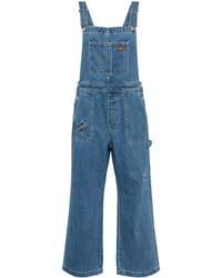 Chocoolate - Jeans-Overall mit Logo-Patch - Lyst