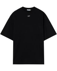 Off-White c/o Virgil Abloh - T-Shirt Scribble Narciso À Manches Courtes - Lyst