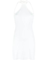 Courreges - Logo-Embroidered Jersey Minidress - Lyst