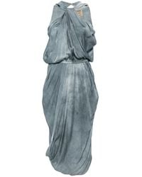Uma Wang - Agnes Draped Midi Dress - Lyst