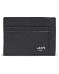 Lancel - Leon Grained Leather Card Holder - Lyst