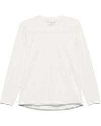 and wander - Logo-Print T-Shirt - Lyst