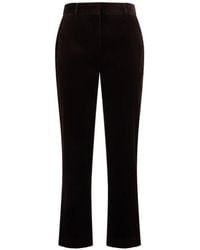 Moorer - Sabrysvt Corduroy Trousers - Lyst