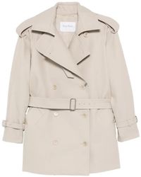 Max Mara - Cacio Double-Breasted Coat - Lyst