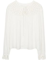 Jonathan Simkhai - Blusa A Maniche Lunghe - Lyst