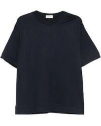 Paolo Pecora - Ribbed-Trim Short-Sleeve T-Shirt - Lyst