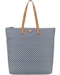 Prada - Große Tote Bag mit geometrischem Muster - Lyst