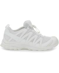 Rier - Leather-Panel Sneakers - Lyst