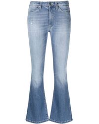 Dondup - Distressed-effect Flared-leg Jeans - Lyst