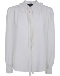 Twinset - Silk Blend Jacquard Shirt - Lyst