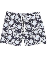 Altea - Floral-Print Swim Shorts - Lyst