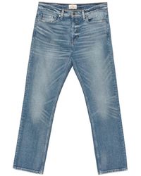 Antik Denim - Distressed Straight-Leg Jeans - Lyst