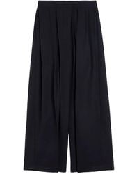 Jil Sander - Wool Gabardine Trousers - Lyst