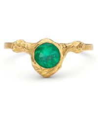 Elhanati - 18Kt Evie Emerald Ring - Lyst