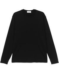 Laneus - T-Shirt Mit Rundem Ausschnitt - Lyst