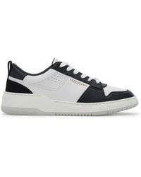 Ferragamo - Sneakers in pelle bicolore - Lyst