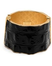 Tom Ford - Armspange Mit Kroko-Optik - Lyst