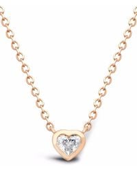 Pragnell - 18Kt Rose Sundance Diamond Necklace - Lyst