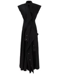 Viktor & Rolf - Deconstructed Sleeveless Maxi Dress - Lyst