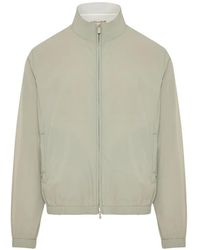Enrico Mandelli - Veste Zippée À Logo Brodé - Lyst