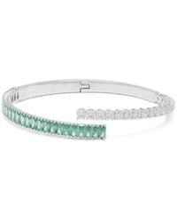 Swarovski - Matrix Armband Verfraaid Met Kristallen - Lyst