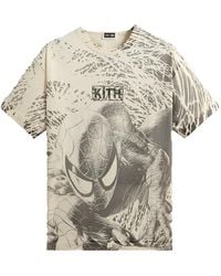 Kith - X Marvel Spiderman Printed T-Shirt - Lyst