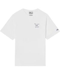 MC2 Saint Barth - Portofino T-Shirt With Non Sono Bello Piaccio! Embroidery - Lyst