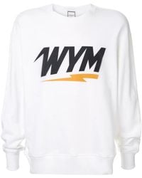 WOOYOUNGMI - Printed Logo Sweatshirt - Lyst