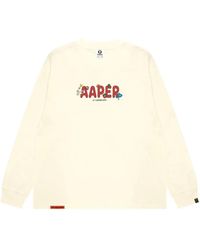Aape By A Bathing Ape - Graphic-Print Long-Sleeve T-Shirt - Lyst