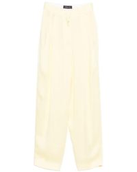 Fabiana Filippi - Pleated Tapered Trousers - Lyst