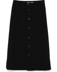 Polo Ralph Lauren - A-Line Midi Skirt - Lyst