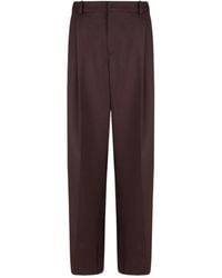 Elisabetta Franchi - Broek Met Geplooide Zak - Lyst