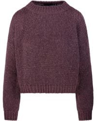 Roberto Collina - Crew-Neck Wool Sweater - Lyst