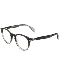 Rag & Bone - Round-Frame Glasses - Lyst