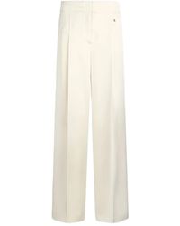 Liu Jo - Satin Palazzo Trousers - Lyst