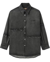 MM6 by Maison Martin Margiela - エンブロイダリー シャツ - Lyst