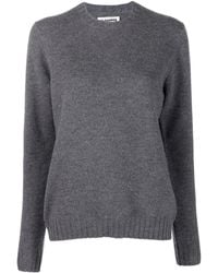 Jil Sander - Crew Neck Wool Jumper - Lyst