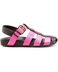 Sarah Chofakian - Sandali Simpson Con Suola Piatta - Lyst