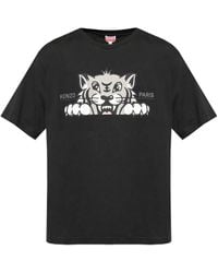 KENZO - T-shirt imprimé - Lyst