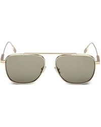 ZEGNA - Geometric-Frame Sunglasses - Lyst