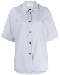 Low Classic - Pointed-collar Cotton Shirt - Lyst