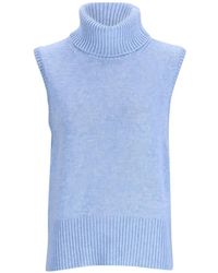 Veronica Beard - Mazzy Roll-Neck Cashmere Sweater - Lyst