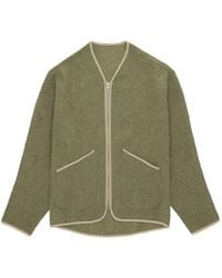 Fortela - Contrast-Trim Wool Jacket - Lyst