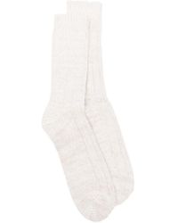Birkenstock - Ribbed-Knit Socks - Lyst