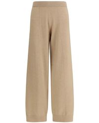 Fabiana Filippi - Ribbed Jewel-Detail Trousers - Lyst
